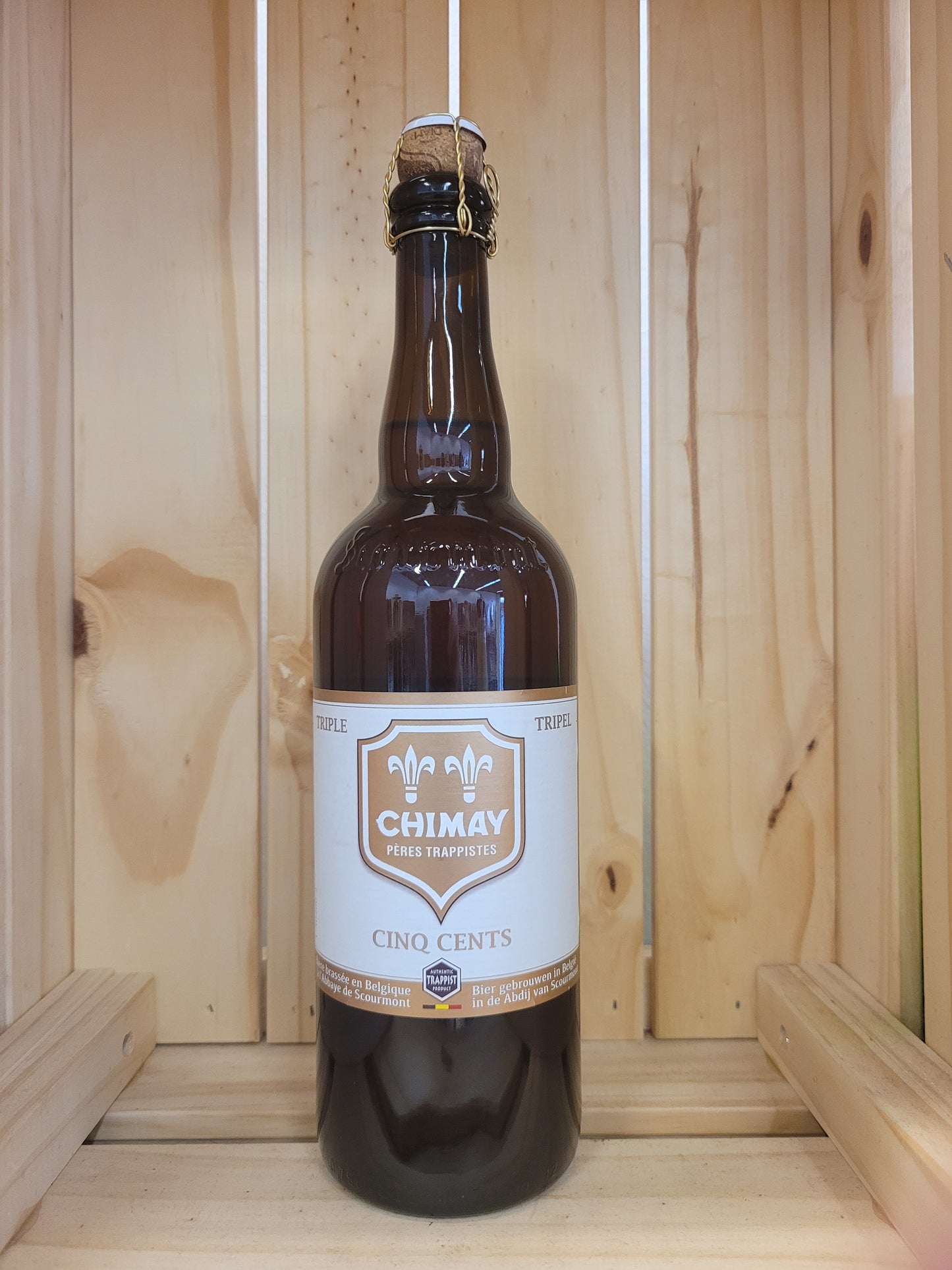 Chimay Cinq Cents Tripel Trappistenbier | Alk. 8,0% vol. | 0,75L