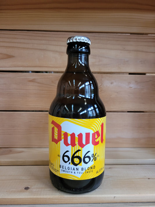 Duvel 6,66% Blondbier | Alk. 6,6% vol. | 0,33L