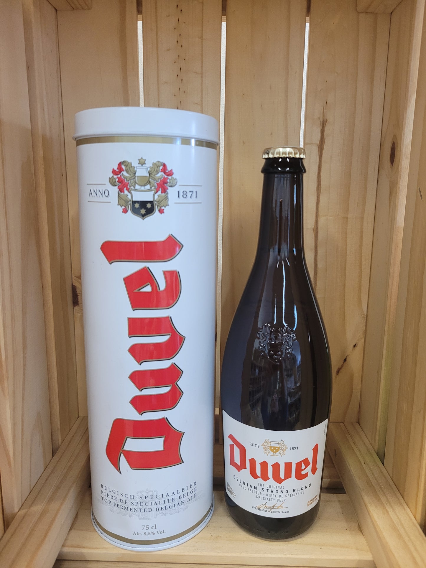 Duvel Pale Ale | Alk. 8,5% vol. | 0,75L Zylinder