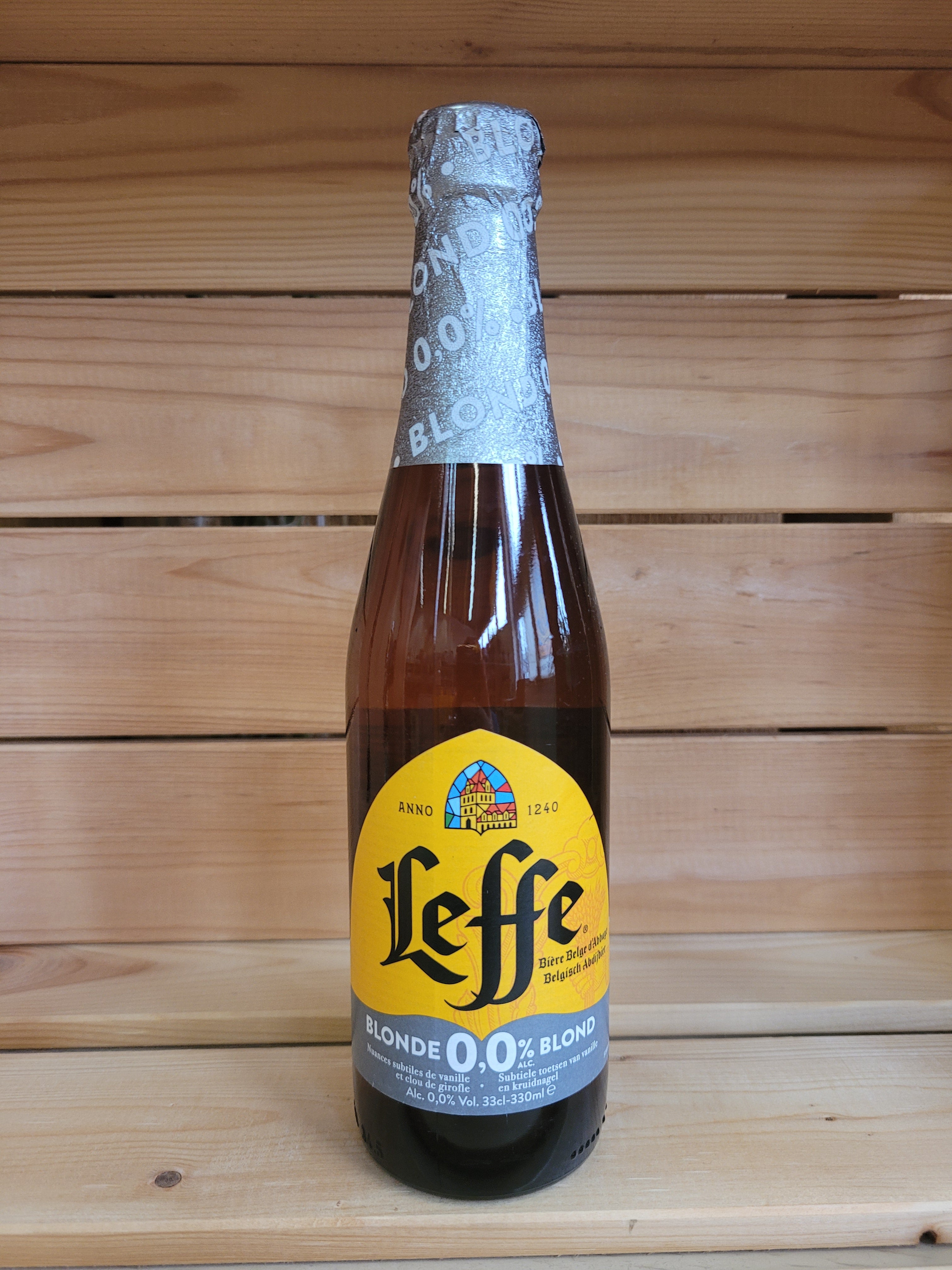 Leffe Blond Alkoholfrei Alk. 0,0 vol. 0,33L Der Bierabt