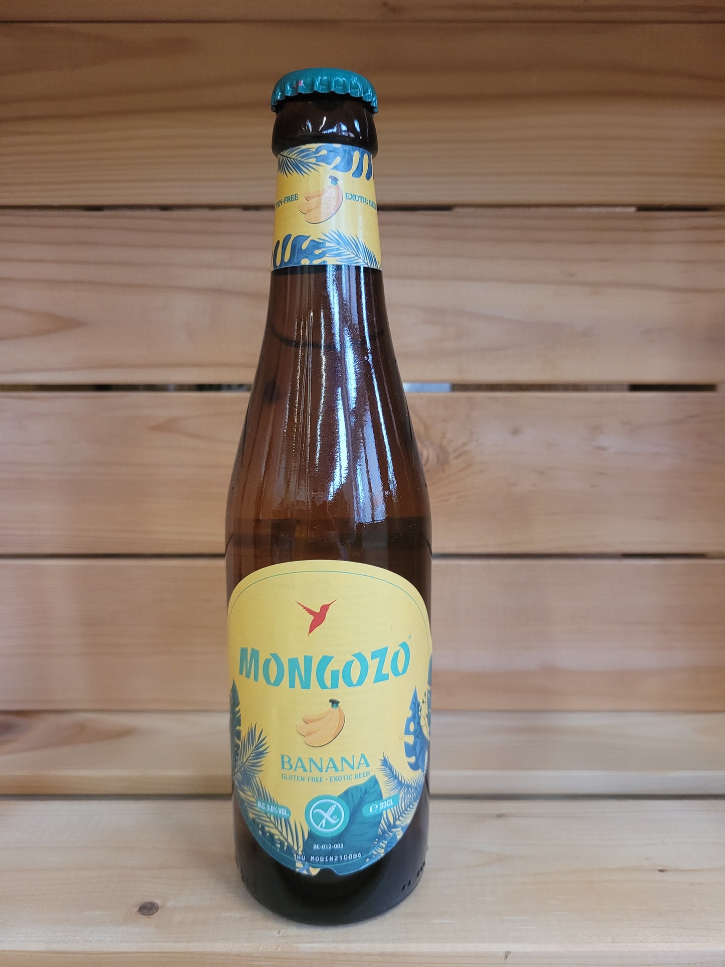 Mongozo Banana Fruchtbier glutenfrei | Alk. 3,6% vol. | 0,33L