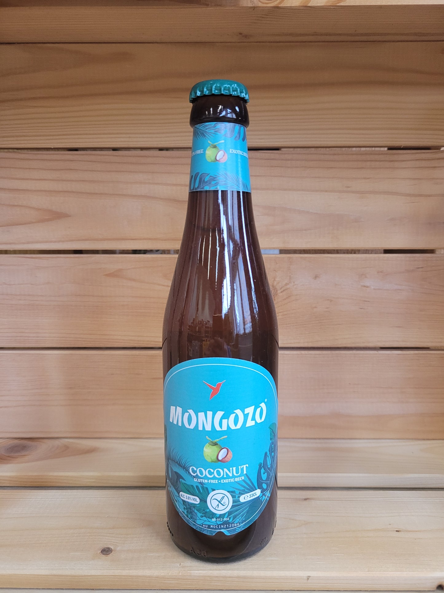 Mongozo Coconut Fruchtbier glutenfrei | Alk. 3,6% vol. | 0,33L
