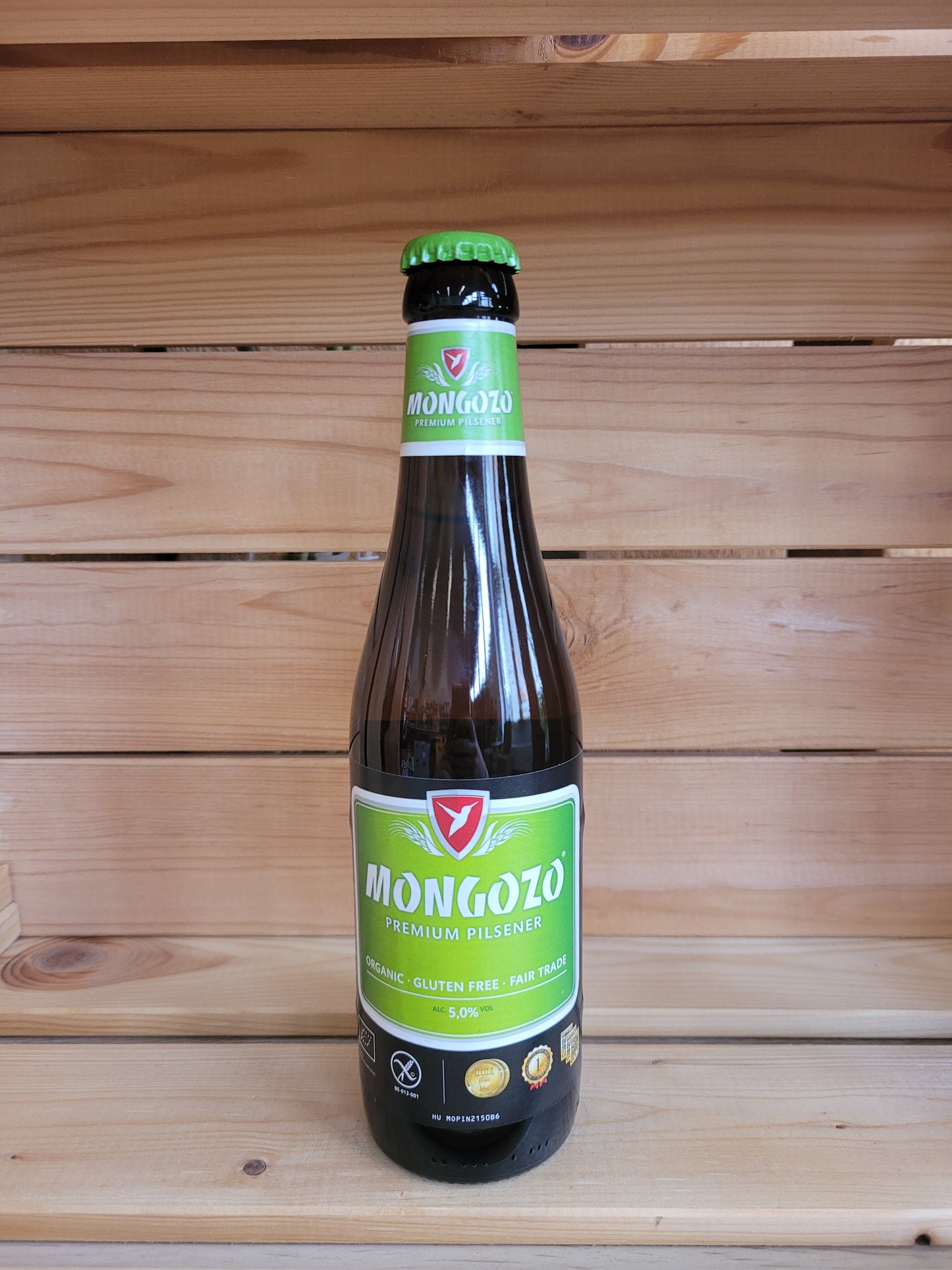 Mongozo Premium Pils glutenfrei | Alk. 5,0% vol. | 0,33L
