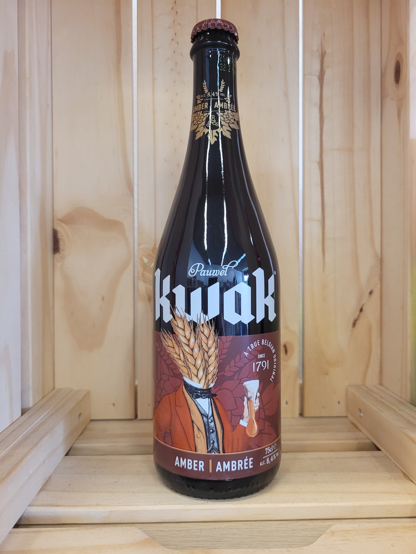 Pauwel Kwak Amber | Alk. 8,4% vol. | 0,75L