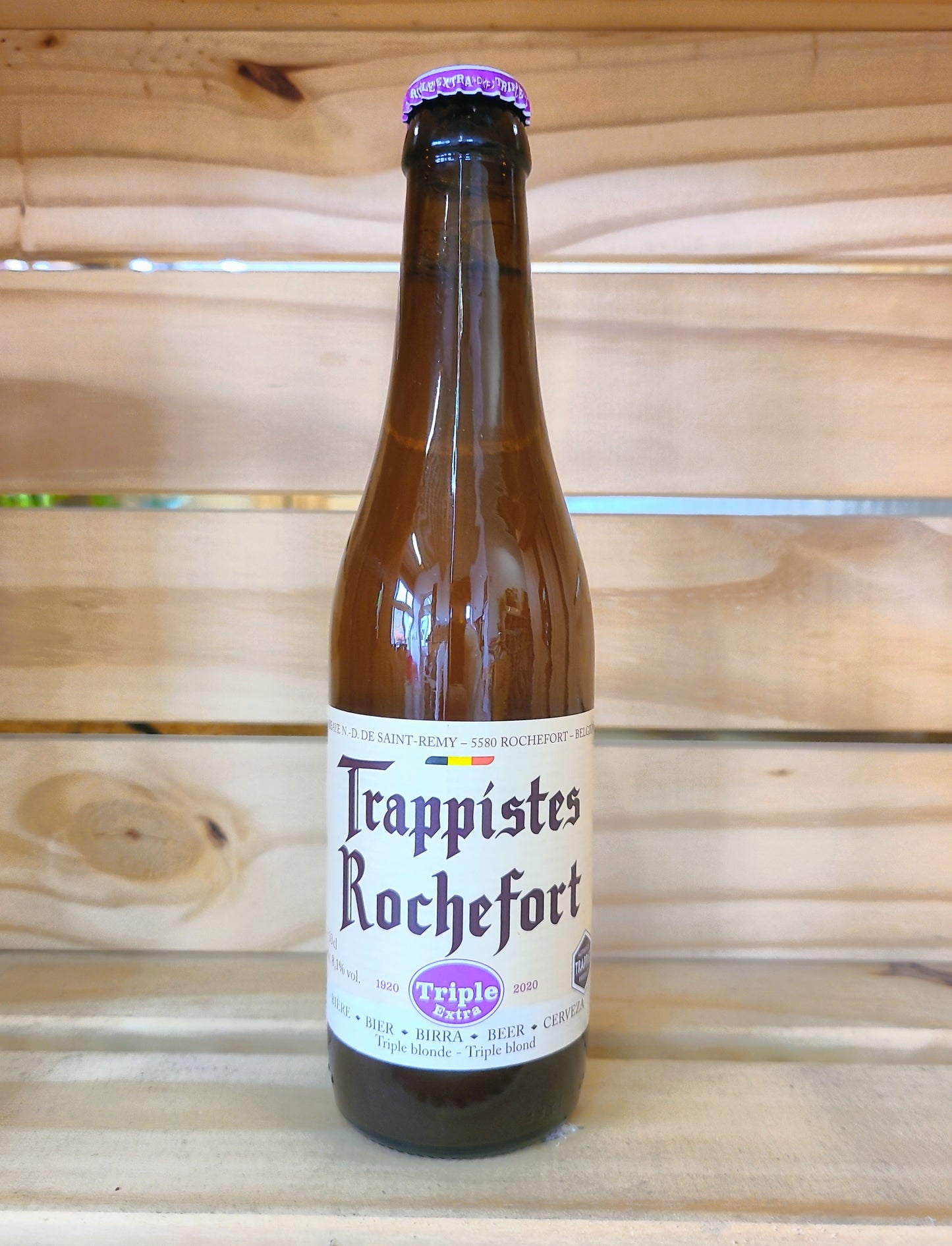 Rochefort Tripel Extra Trappistenbier | Alk. 8,1% vol. | 0,33L
