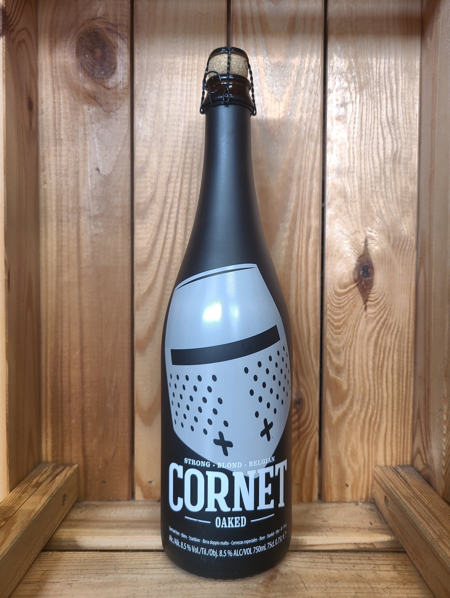 Cornet Oaked Strong Blond | Alk. 8,5% vol. | 0,75L