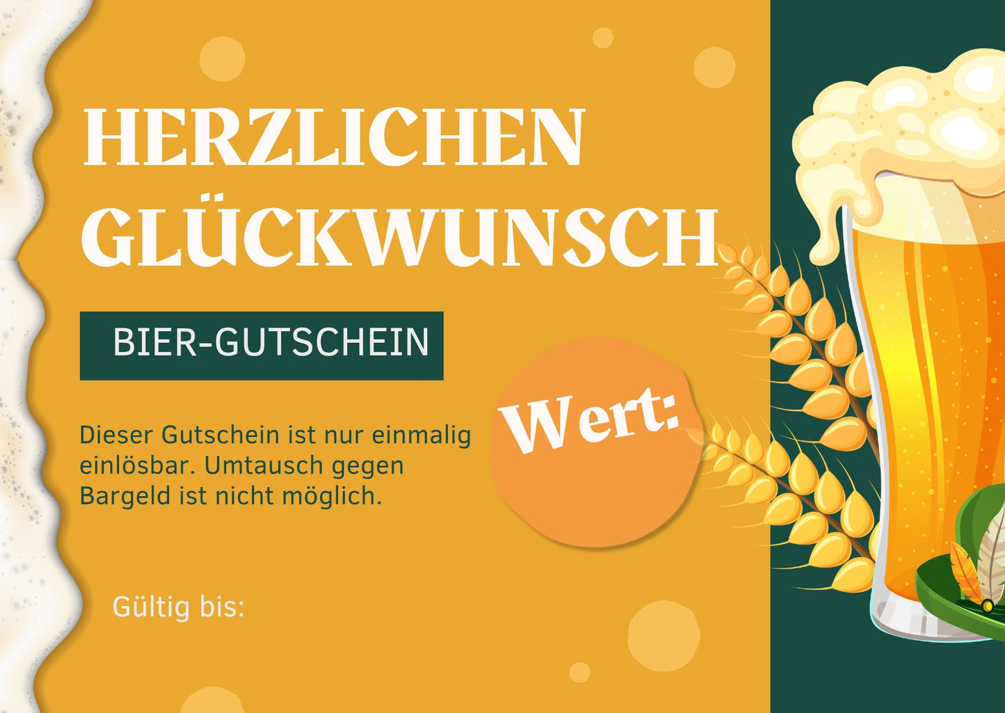 Der Bierabt Gift Voucher