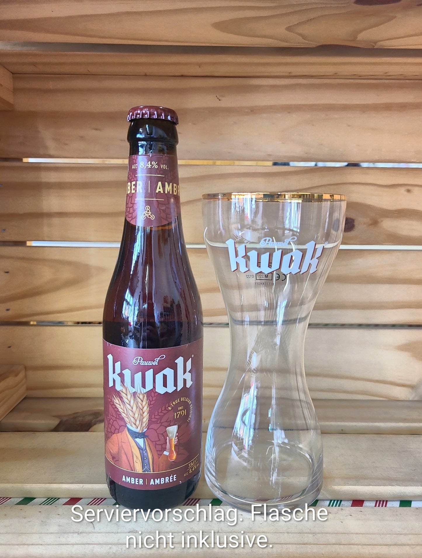 Pauwel Kwak Glas NEU | 0,33L
